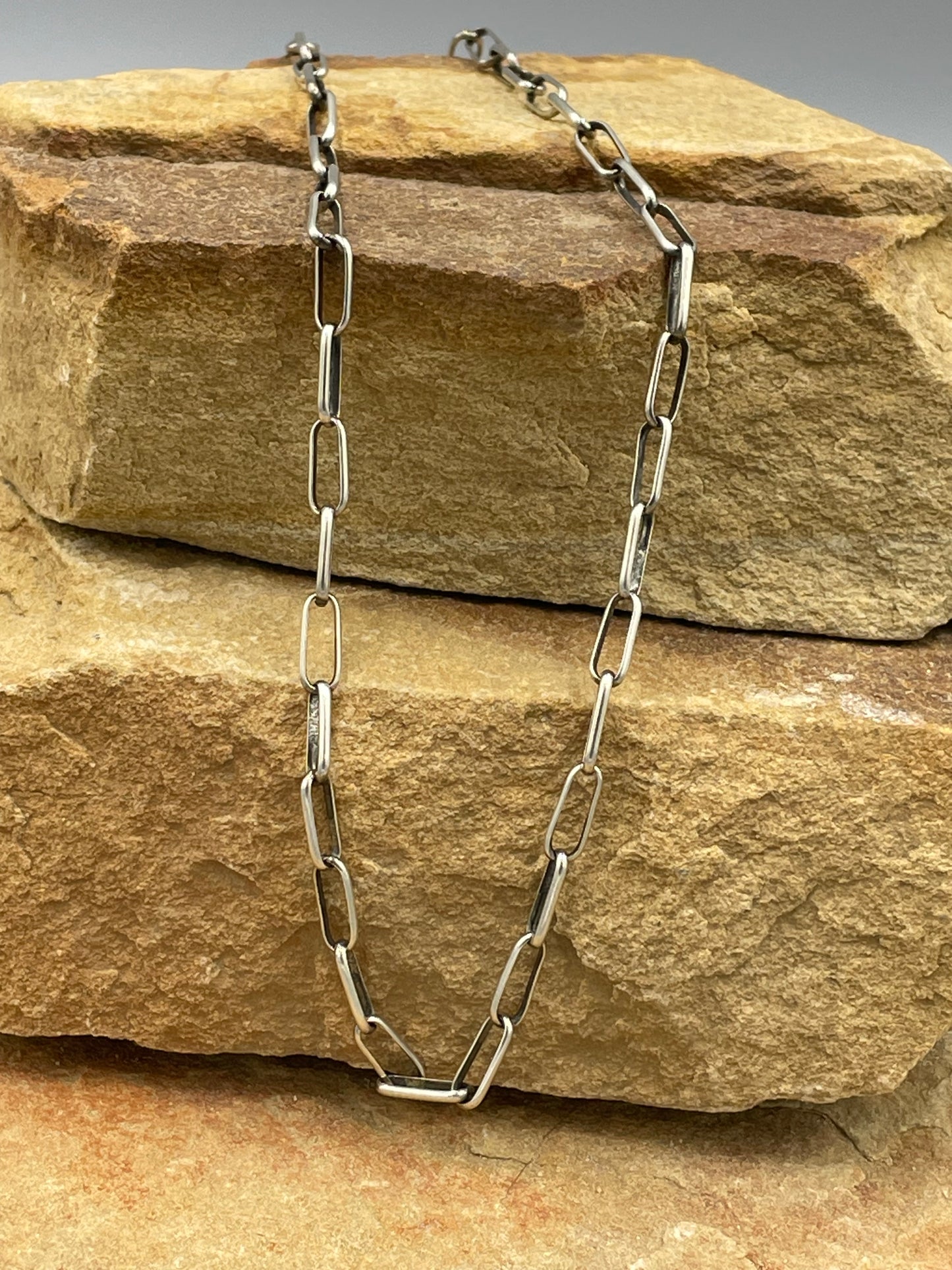 Sterling Silver Link Chain 18"