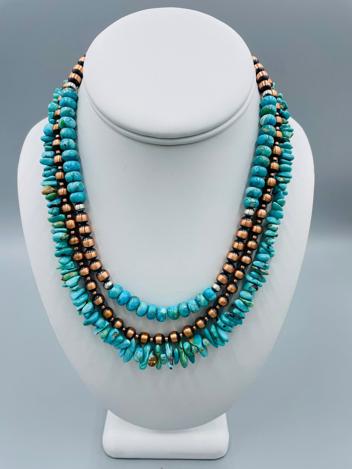 Ma'anshan Turquoise Necklace 18"
