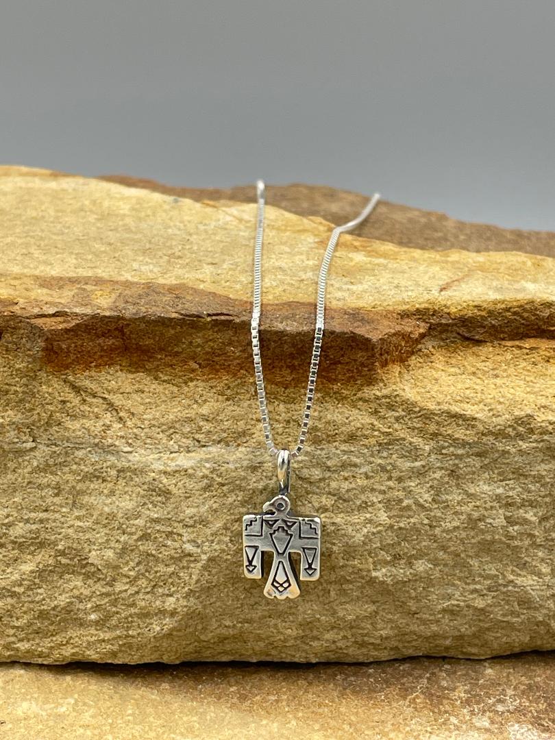 Sterling Silver Horseshoe Necklace 16"