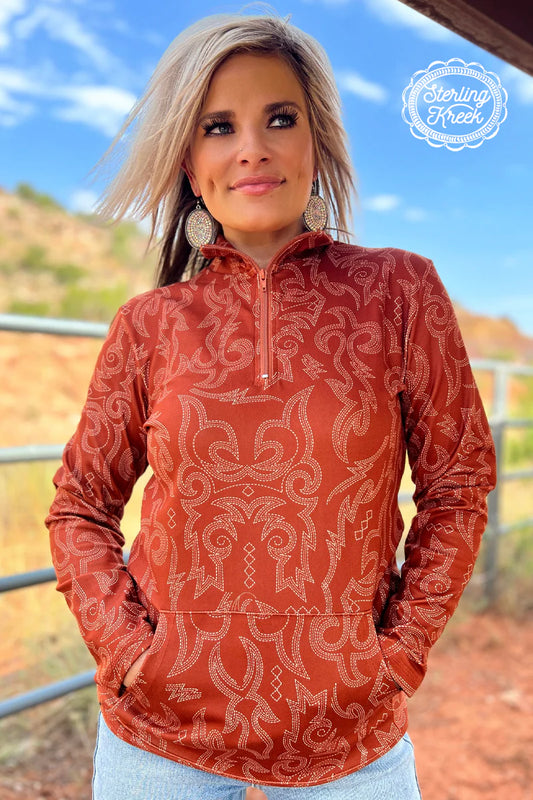 Rustic Ranch Pullover 1/4 Zip