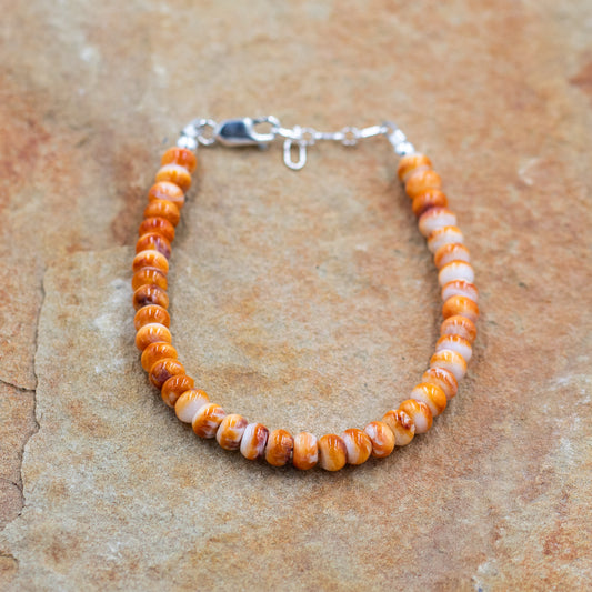 Orange Spiny Oyster Bracelet