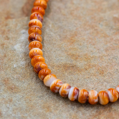 Orange Spiny Oyster Bracelet