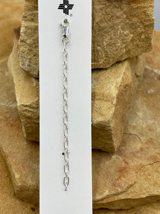 High Shine Sterling Silver 4" Extender Chain