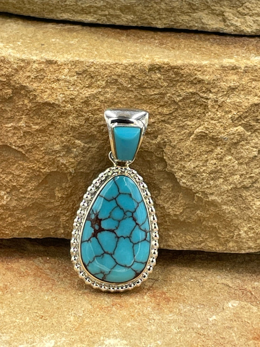 Sterling Silver Price Turquoise Pendant